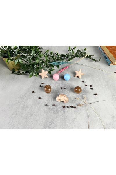 KOÇSAN Starfish Wooden Handle Luxury Country Kitchen Furniture Cabinet Drawer Handle (1 Pc)