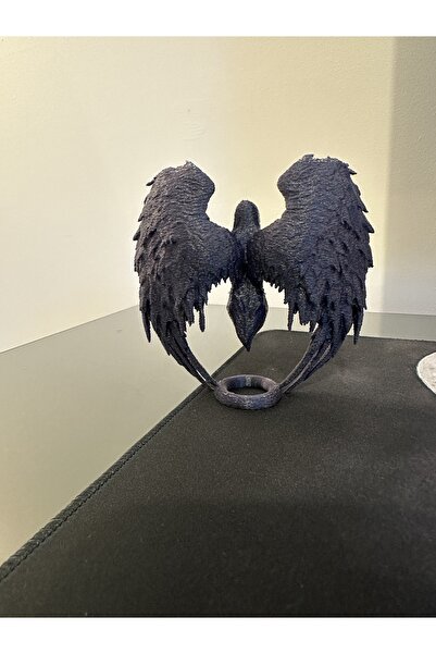 shop Karanlık Melek Figürü - 3D Baskı Sanat Heykeli - Gotik Dekoratif Obje