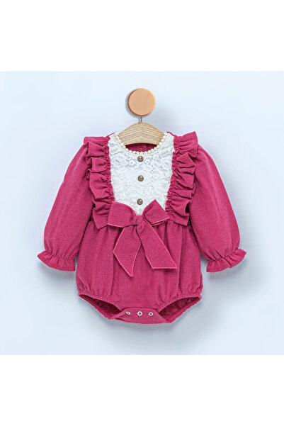 Cumino Lace Detail Girls' Jumpsuit