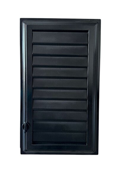 Canowe Menfez Siyah 25x45 Banyo & Wc Havalandırma Menfezi