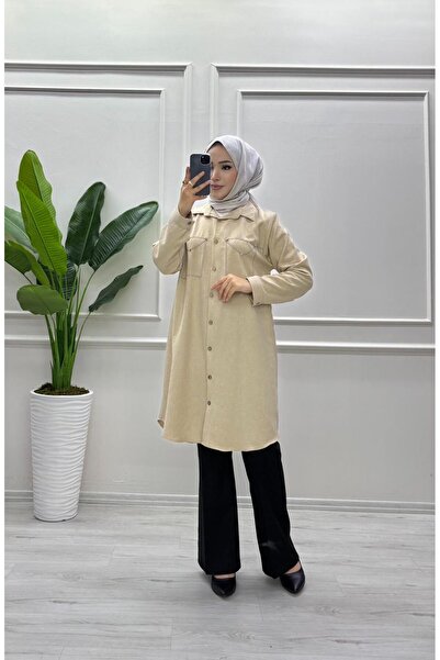 moda acar Stone Linen Tunic