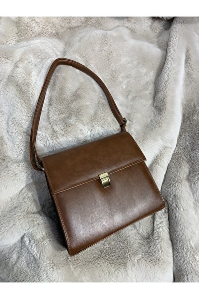 Lunova Tan Women's Design Vintage Bag