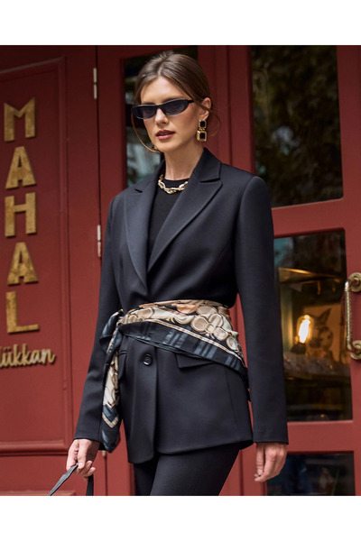 SEÇİL Cep Kapaklı Düğmeli Ceket