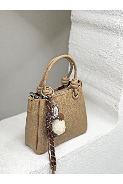 Guja 25YG613 CHARM AKSESUAR DETAYLI HEM EL HEM ÇAPRAZ ÇANTA KADIN