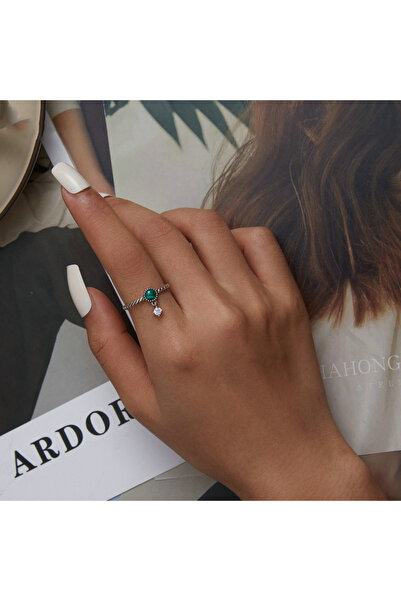 Bijuterii Nadiela Inel reglabil din Argint 925 - Two Stones