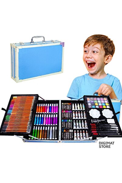 DIGIMAT STORE Set de desen și pictură DIGIMAT Premium cu 145 de piese pentru ...