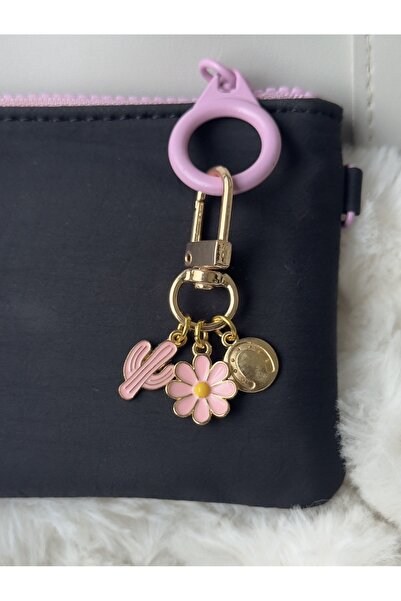 WhimsyWhite ميدالية مفاتيح على شكل حظ، ميدالية مفاتيح صغيرة على شكل حقيبة، مي...