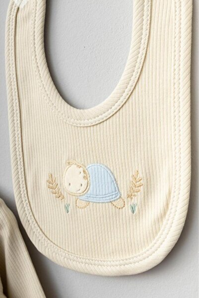 Bebitof Turtle Patterned 10 Piece Boxed Hospital Discharge Set