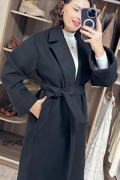 İnce Topuk Prive Casual Cashmere Coat 6P041