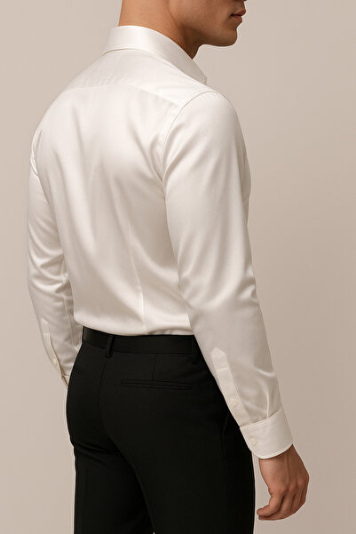 Zikuv Giyim ve Moda Tasarım Long Sleeve Slim Fit Button-Down Collar Oxford Cotton Easy-Iron Shirt