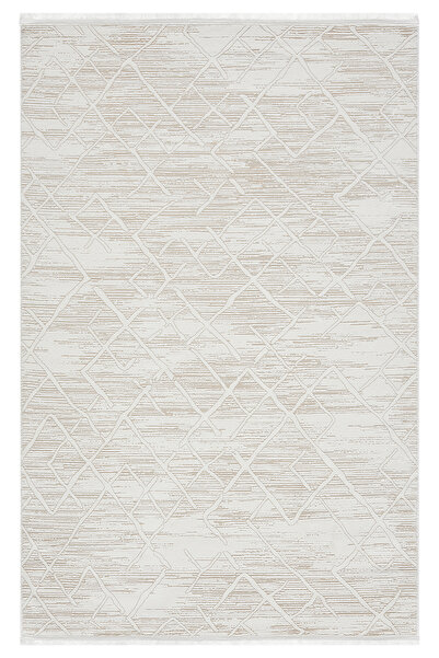 SEYRAN HALI Asya Bej Halı Akrilik Halı Yumuşak Dokulu Salon Oturma Odası Yata...