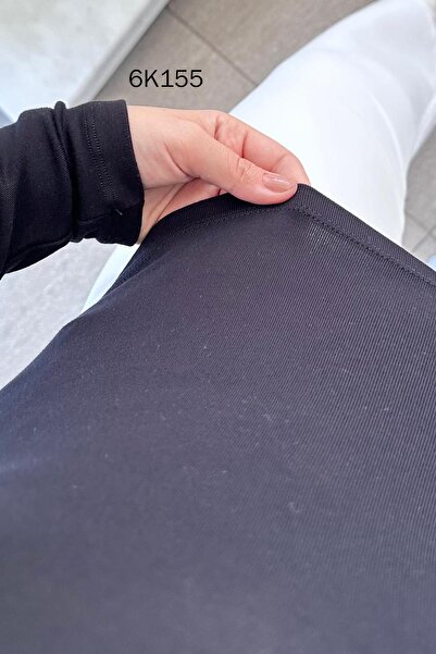 İnce Topuk Half Turtleneck Stretch Fabric Body 6K155