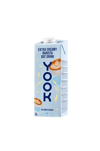 Yook Ekstra Creamy Barista Yulaf Sütü 1lt