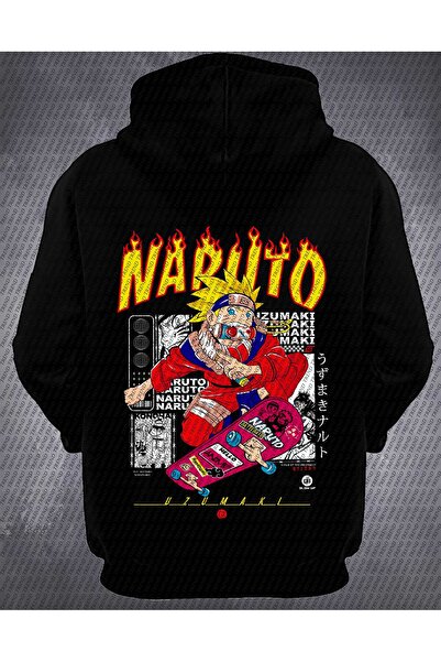 dsnstory Sweatshirt, Hodie Noruto Front and Back Printed Unisex