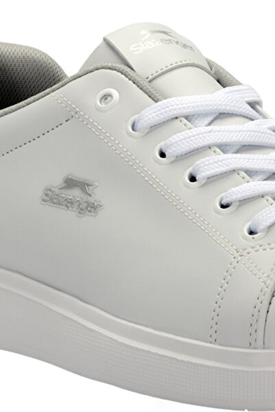 Slazenger Günlük Rahat Bağcıklı Spor Ayakkabı Beyaz Sneaker