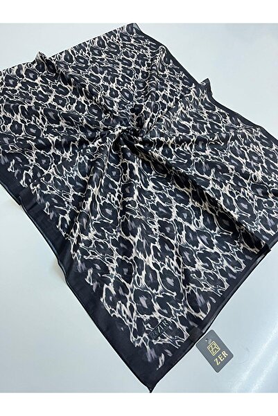 Hurma Kervanı Zer Soft imprimeu leopard Şal 100% bumbac natural