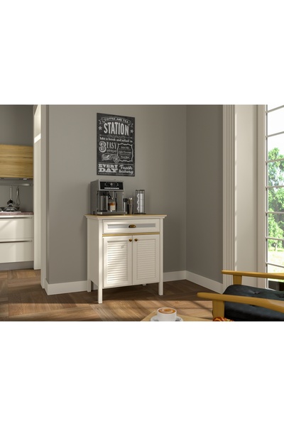 Sakura Ahşap Hunerika Marina Premium kahve köşesi- Minifiks bağlantılı - ayta...