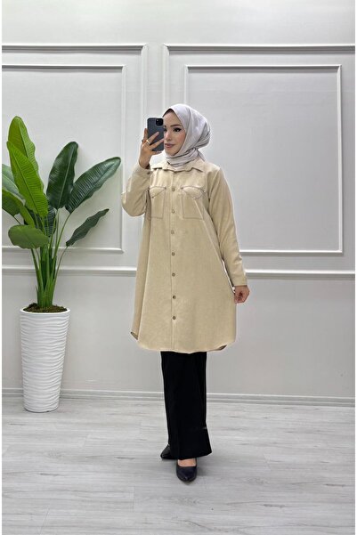 moda acar Stone Linen Tunic