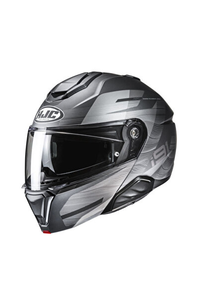 HJC İ91 Dusk MC5SF Çene Açılır Motosiklet Kaskı Gri