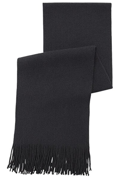 AXE SPORTSWEAR Tricotaj elastic cu textura moale de iarnă, cu detaliu de ciucuri, tricotat basic eșarfe