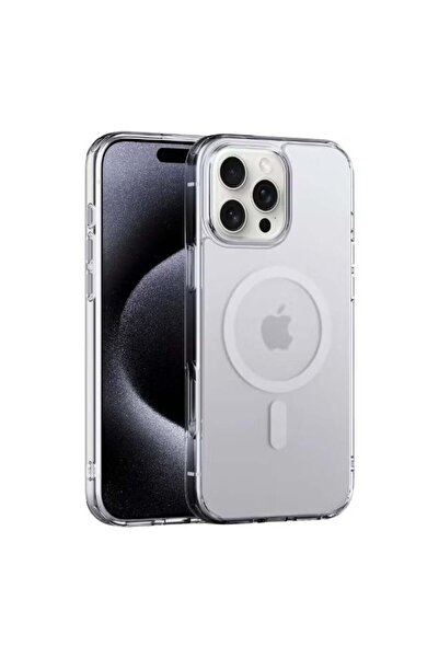 Prostyle جراب كريستال سيريز المغناطيسي ماج سيف الشفاف لهاتف آيفون 16 برو