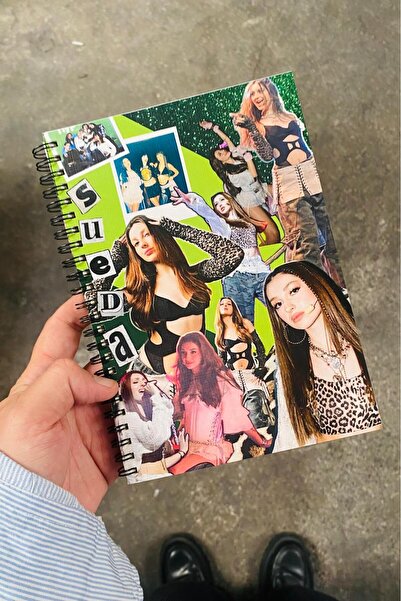 Namgo دفتر ملاحظات حلزوني A5 من مانيفست سويدا كولاج (200 صفحة)