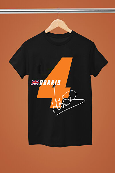 MAGORS LANDO NORRIS, BUMBAC IMPRIMAT, Mânecă scurtă, CORTĂ REGULARĂ F1 tricou