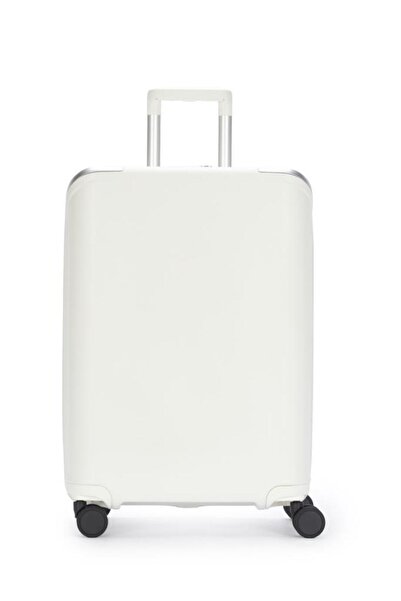 Pierre Cardin Trolley Valiz Beyaz Orta Boy 04PC7090-02-BY