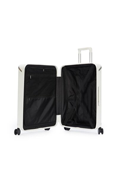 Pierre Cardin Trolley Valiz Beyaz Orta Boy 04PC7090-02-BY