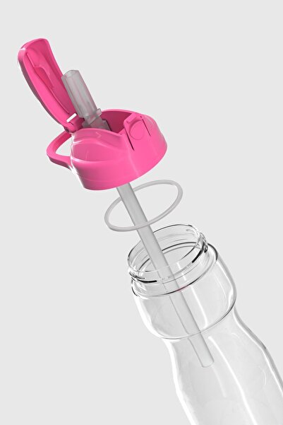 Renga Falcon 730 ml Tritan Flask with Straw 911016 Fuchsia