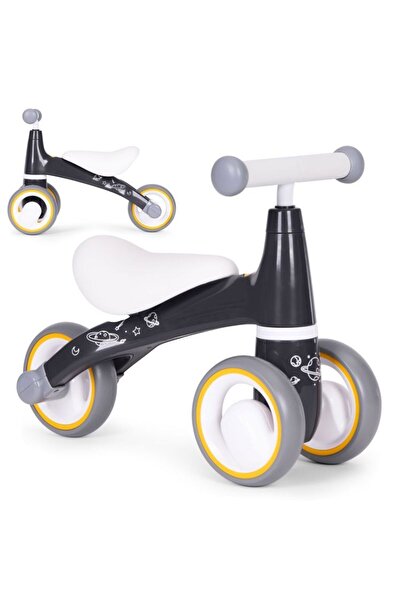 SERSIMO Mini bike without pedals, children's tricycle with EVA wheels, 50x22x39 cm, black
