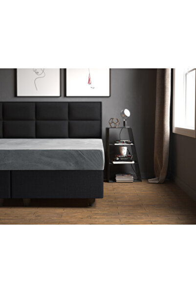 Sleeptime Plush winter sheet, with elastic, Grey, 90 x 200 cm, Origin Netherlands