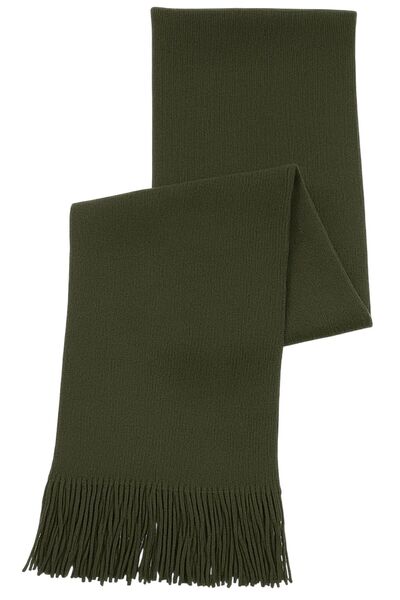 AXE SPORTSWEAR Χειμερινό μαλακό πλεκτό κασκόλ με λεπτομέρεια με φούντα, ελαστικό πλεκτό κασκόλ