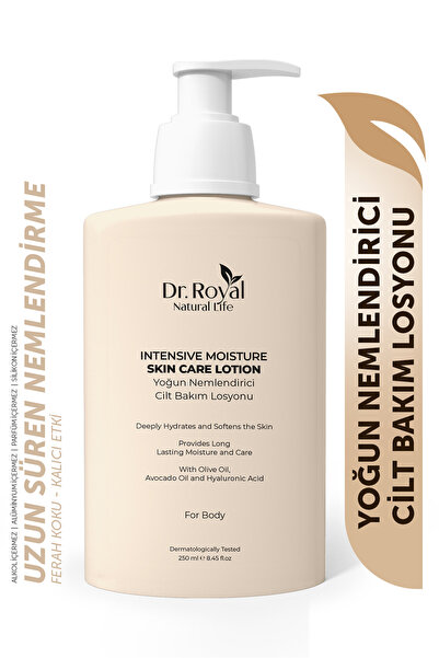 Dr.Royal Natural Life Yoğun Nemlendirici Cilt Bakım Losyonu 250 ml