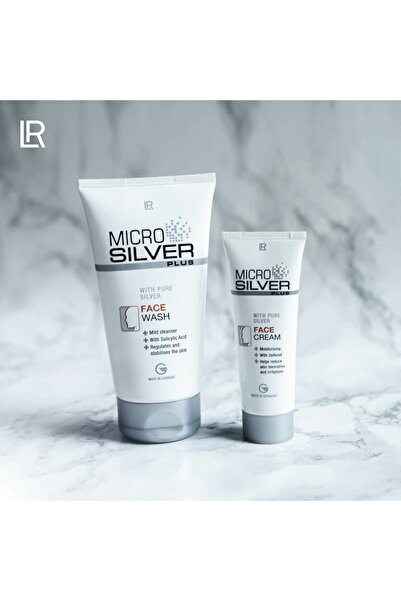 LR MicroSilver Plus YÜZ KREMİ Saf Gümüş İçerikli (Akneli Ciltler)