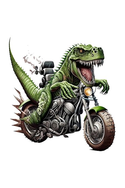 BV Διακοσμητικό αυτοκόλλητο - Δεινόσαυρος, Πράσινο, 63 cm