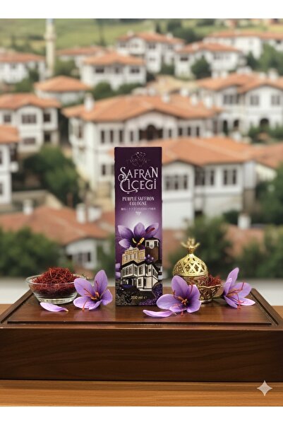 Safran Çiçeği Kolonyaları 200 ml Safran Çiçeği Mor Safran Kolonya