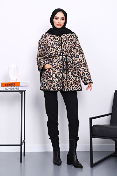 İmajButik Яке с копчета и минков мотив