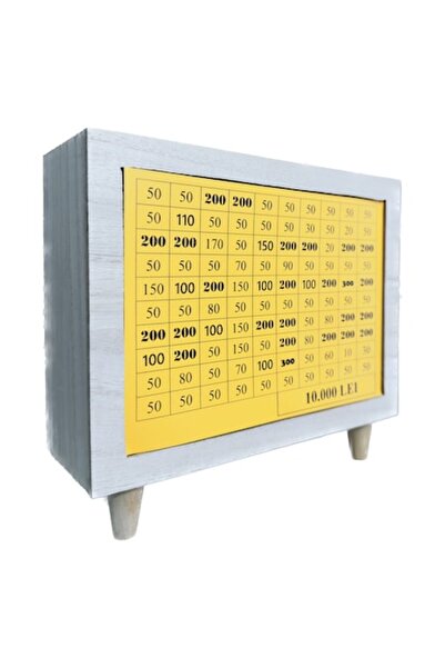 UnderShop Pusculita Motivationala pentru Economii cu obiectiv 10.000 lei, incurajaza disciplina si educatia