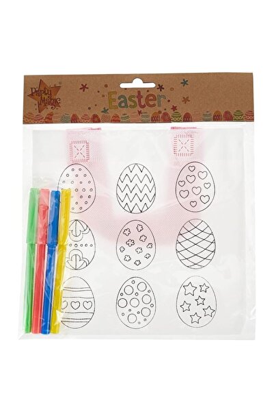 Generic Easter DIY Painting Bags Assorted 20.5x19.8cm