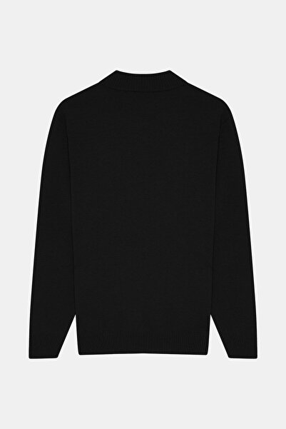 W Collection Black Crew Neck Long Sleeve Sweater