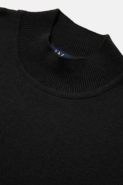 W Collection Black Crew Neck Long Sleeve Sweater