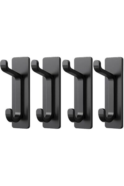 Generic ANTOLE Wall Hooks,4 Pack Self Adhesive Wall Hooks for Hanging,Heavy D...