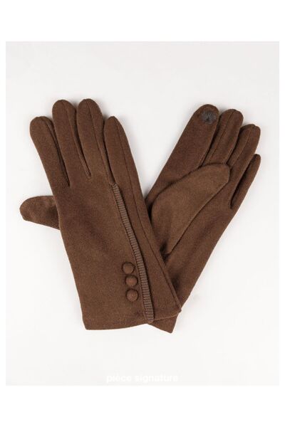 PIECE SIGNATURE Γάντια αφής πολυτελείας για γυναίκες (95% πολυεστέρας 5% σπάντεξ)