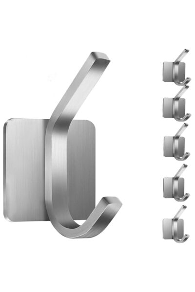 Generic ZALCOON Towel Hook - Self Adhesive Hooks Bathroom Hooks Stainless Ste...
