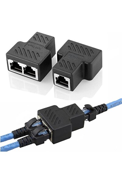 Other محول موزع شبكة إيثرنت LAN من Wuedozue USB إلى RJ45 1 إلى 2 8P8C (Cat5/5...