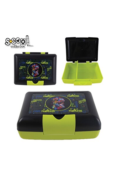 S COOL Cutie sandwich, compartimentată, FEARLESS, 900 ml, 17,5x13x6 cm - S-COOL