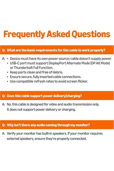 Amazon basics Premium Aluminum USB-C to HDMI Adapter Cable, Thunderbolt 3 Compatible, 4K@60Hz, 0.91