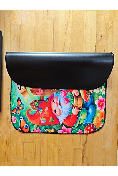 sgeteknoloji Sge Technology 55X45 cm 3 Cute Dwarf Anti-Slip Base Speed Surface Gamer Mouse Pad Gaming Pad