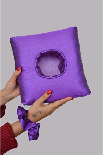 moonzy - minimalist & cozy Saten Piercing Yastığı ve Saten Toka Seti– Güzellik Yastığı, Ağrıyan Kulak İçin Yastık